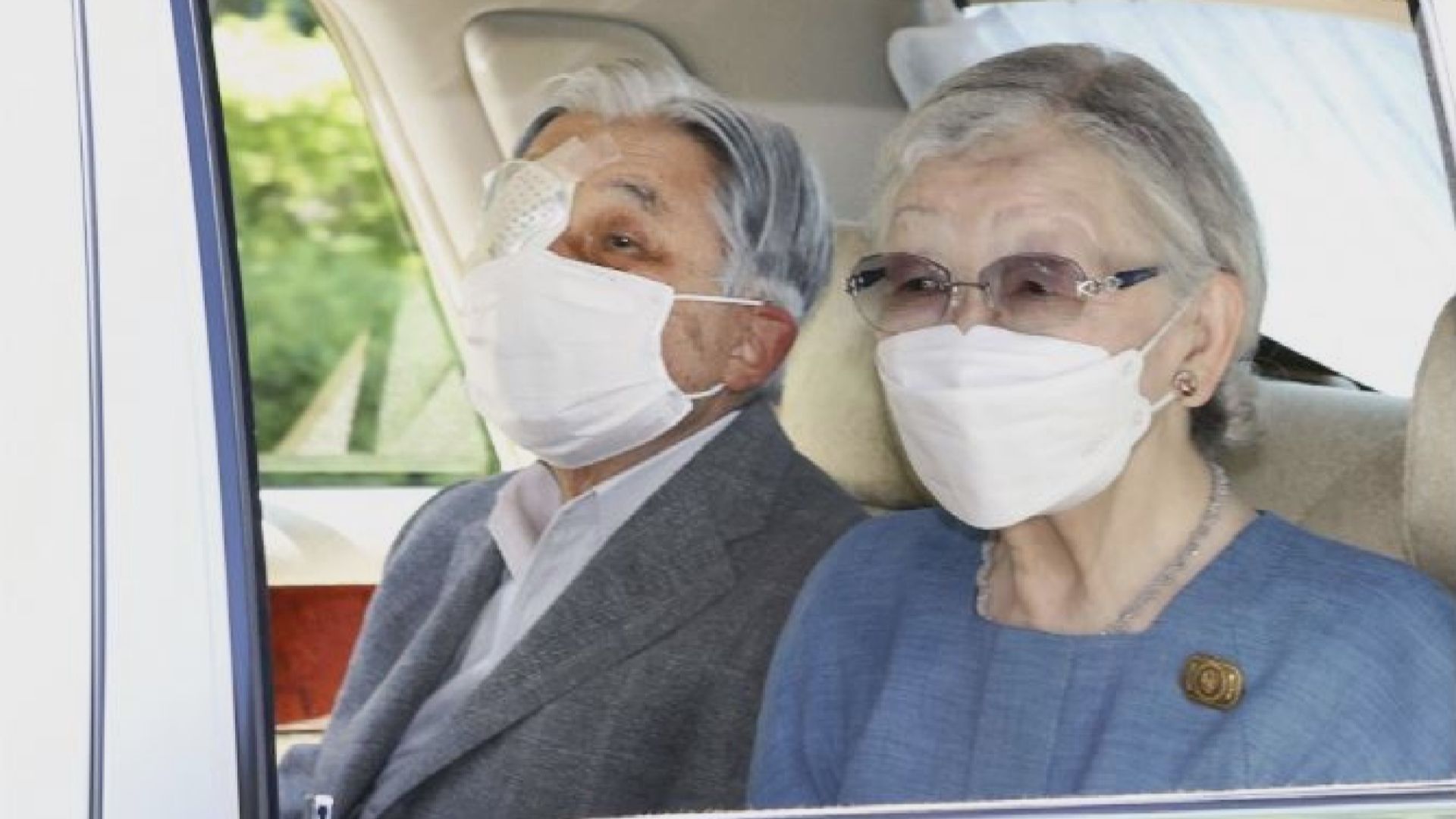 日本上皇明仁到醫院接受白內障及青光眼手術