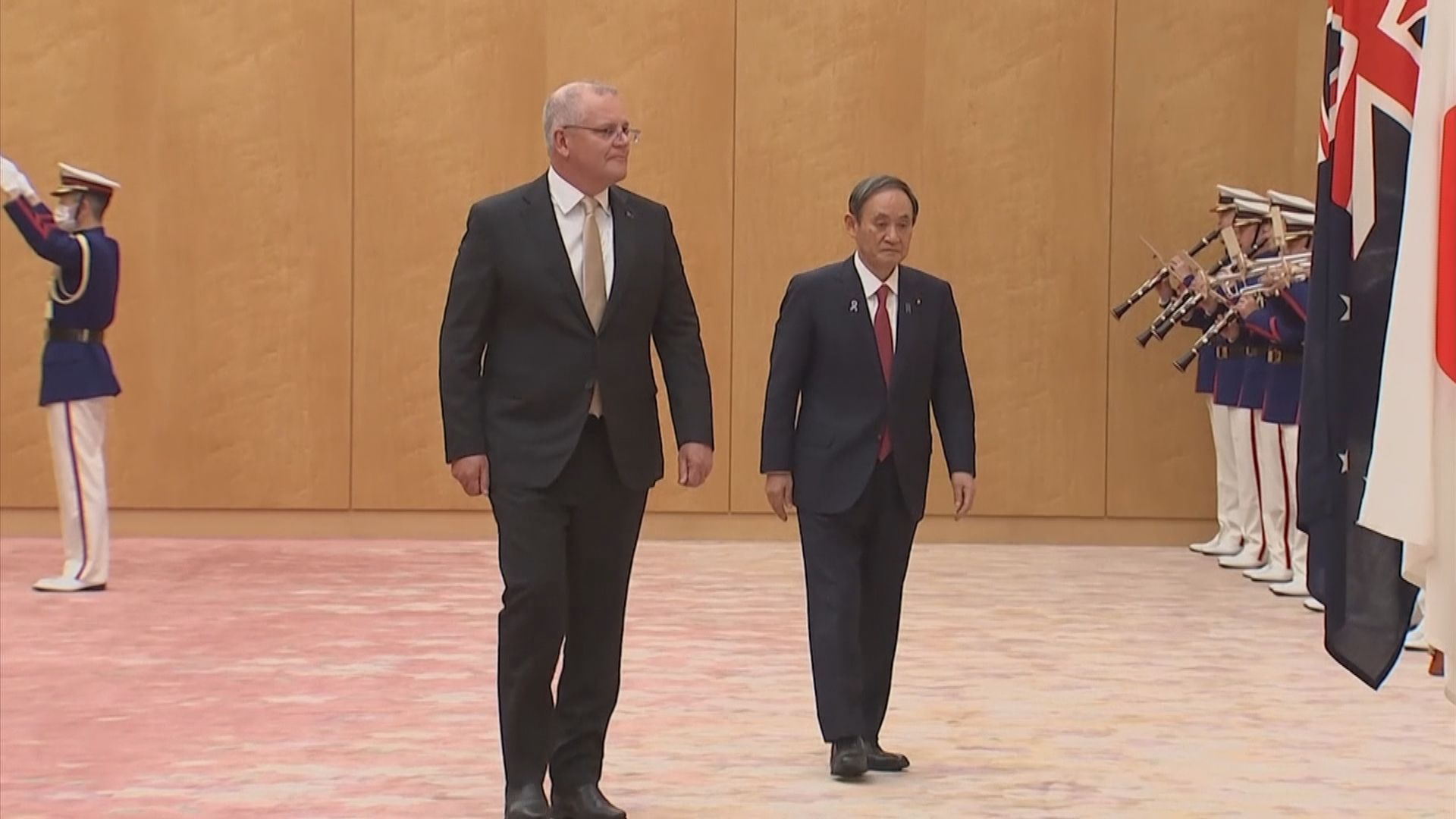 日澳領袖稱高度關注香港局勢