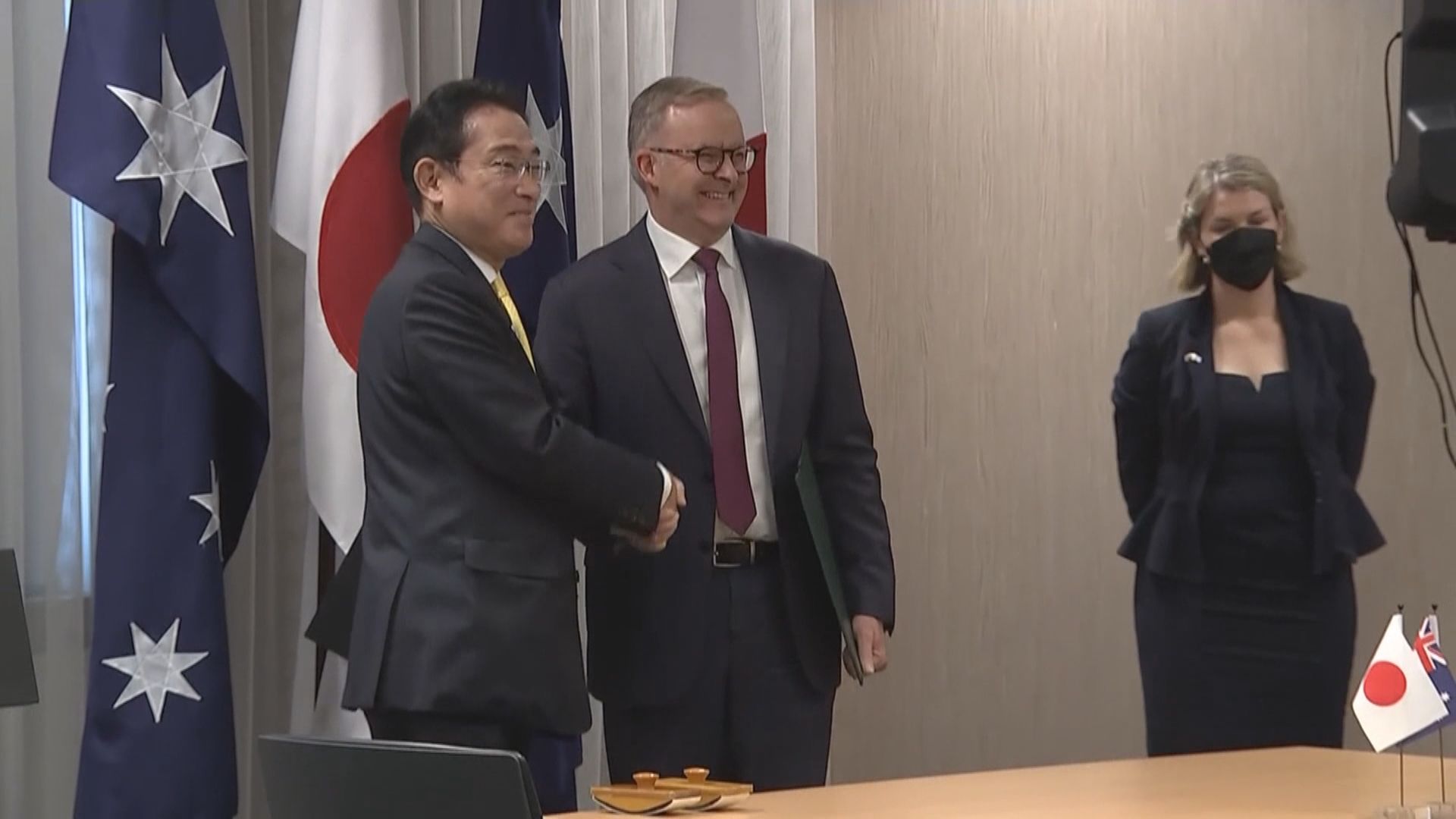 日澳首腦會談　簽署新安全保障合作宣言