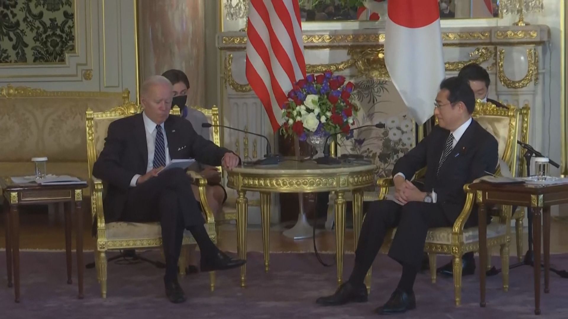 拜登：美國對日防衛承諾堅定不移