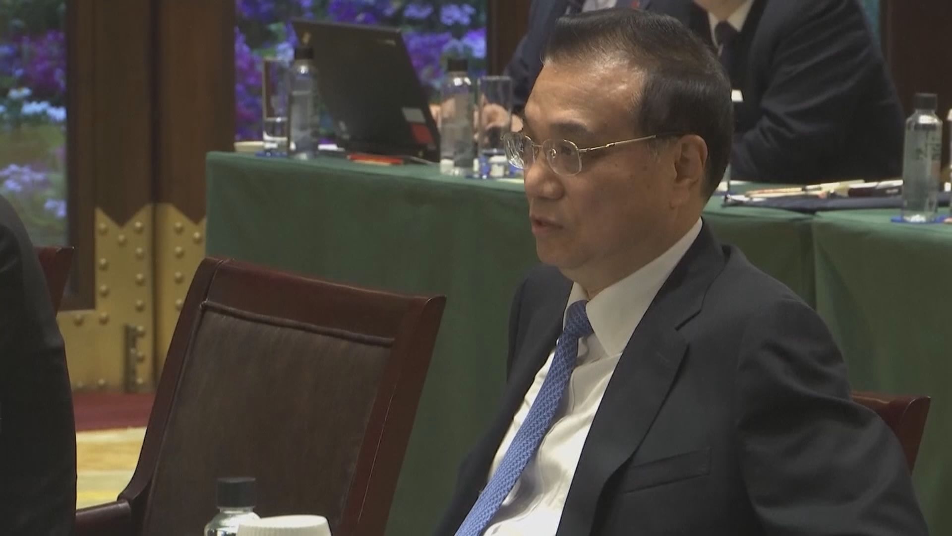 李克強與安倍晉三舉行會談同意開闢「中日新時代」