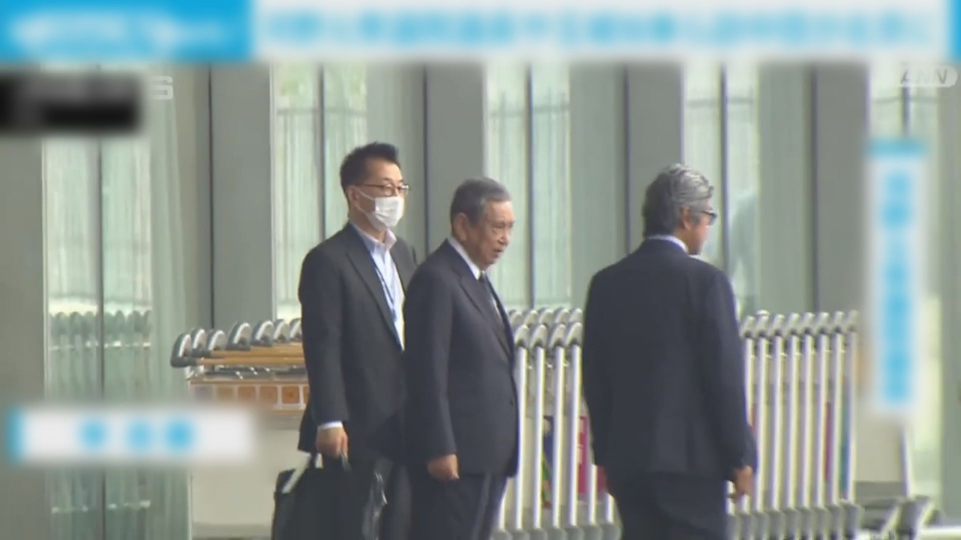 河野洋平率領日本國貿協會代表團訪京