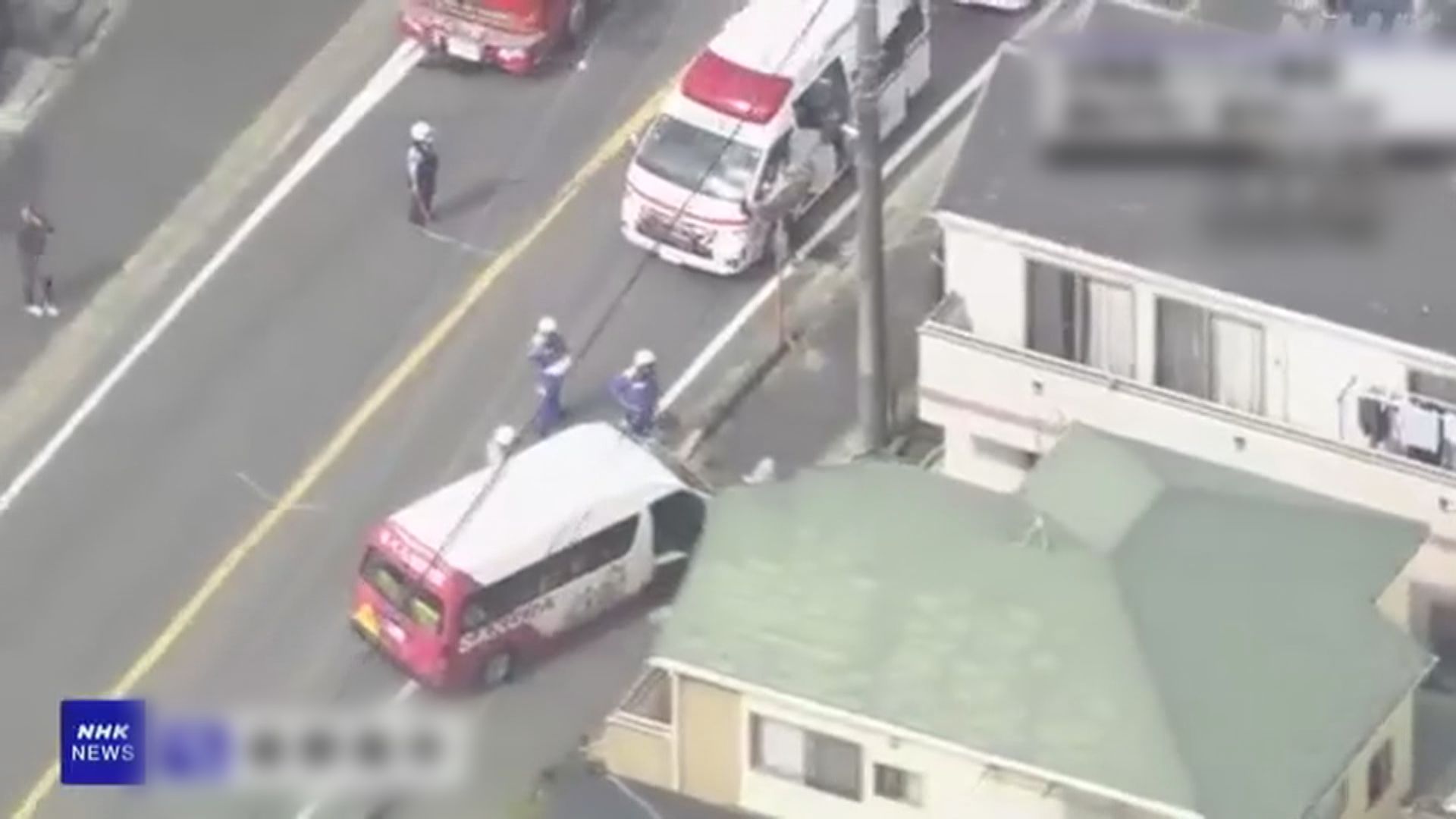 日本千葉縣幼稚園校巴撞欄　司機死亡　9幼童受傷