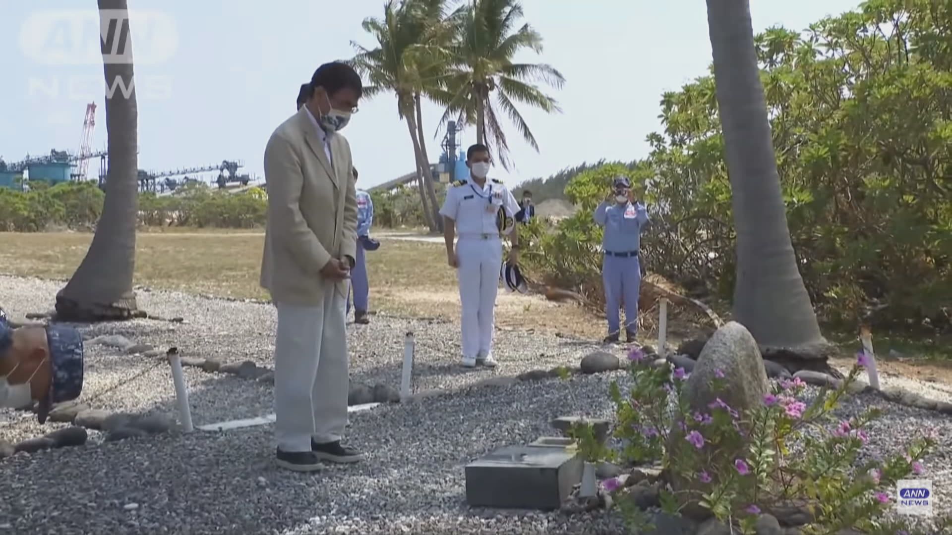 日本防相視察最東面領土南鳥島