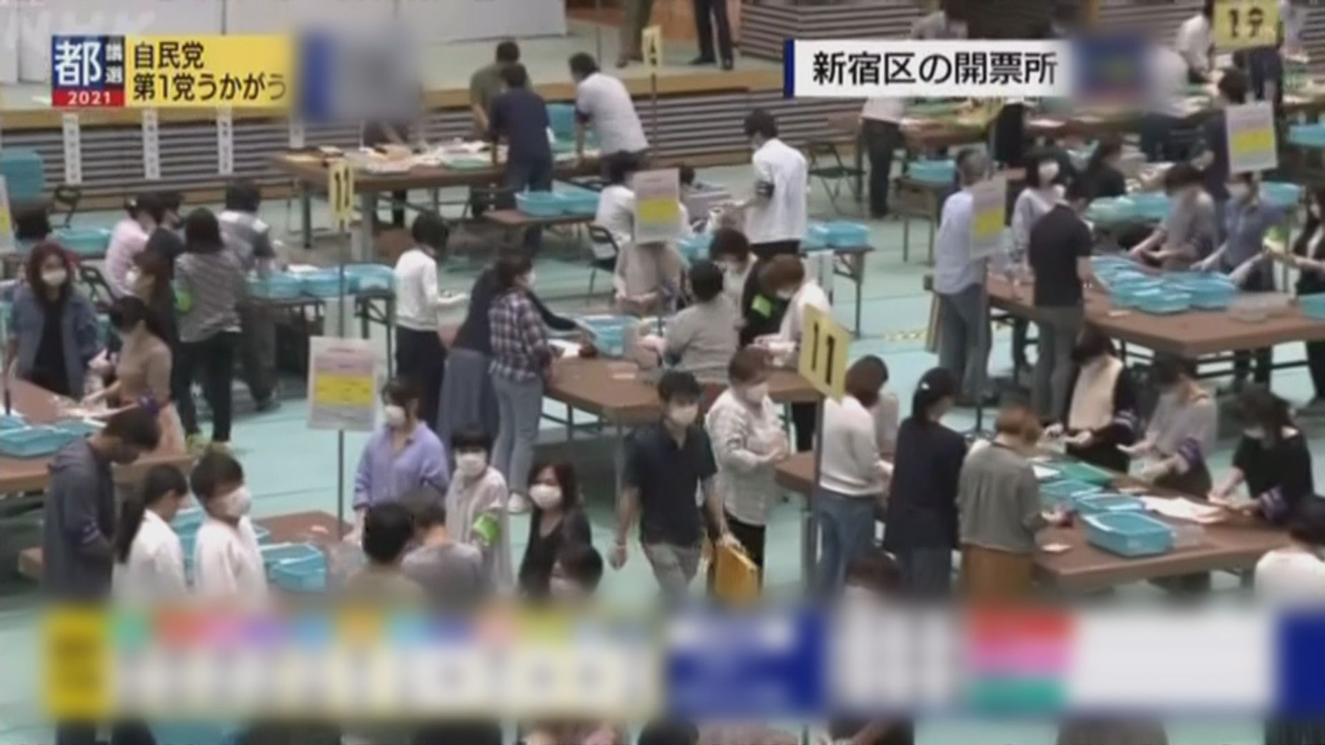 東京都議會選舉調查指自民黨勝出