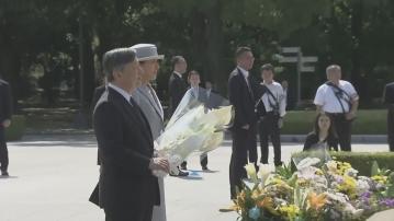 日皇德仁伉儷在位後首次到訪廣島悼念原爆死難者