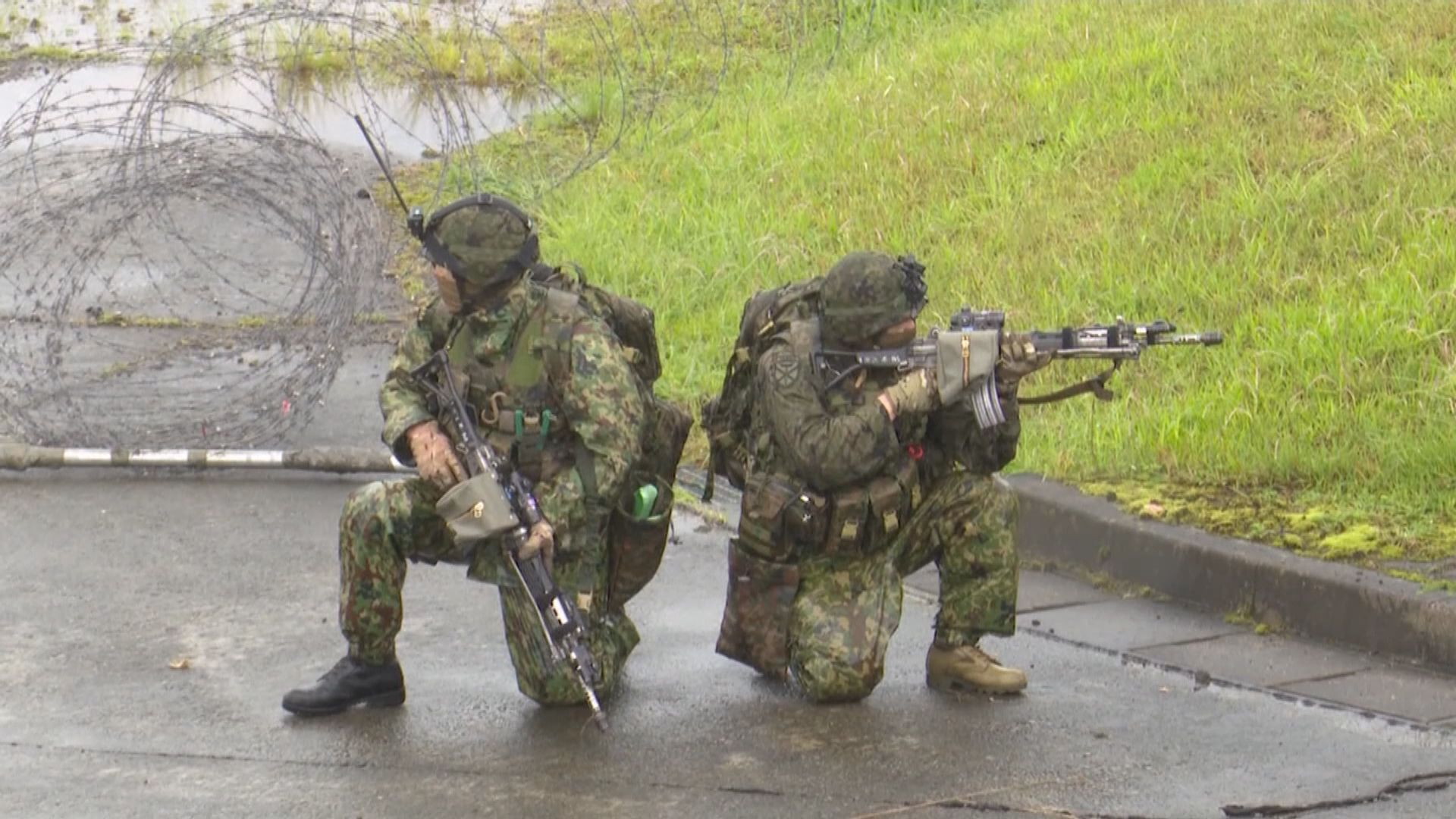 日美法首度於日本舉行防衛聯合訓練