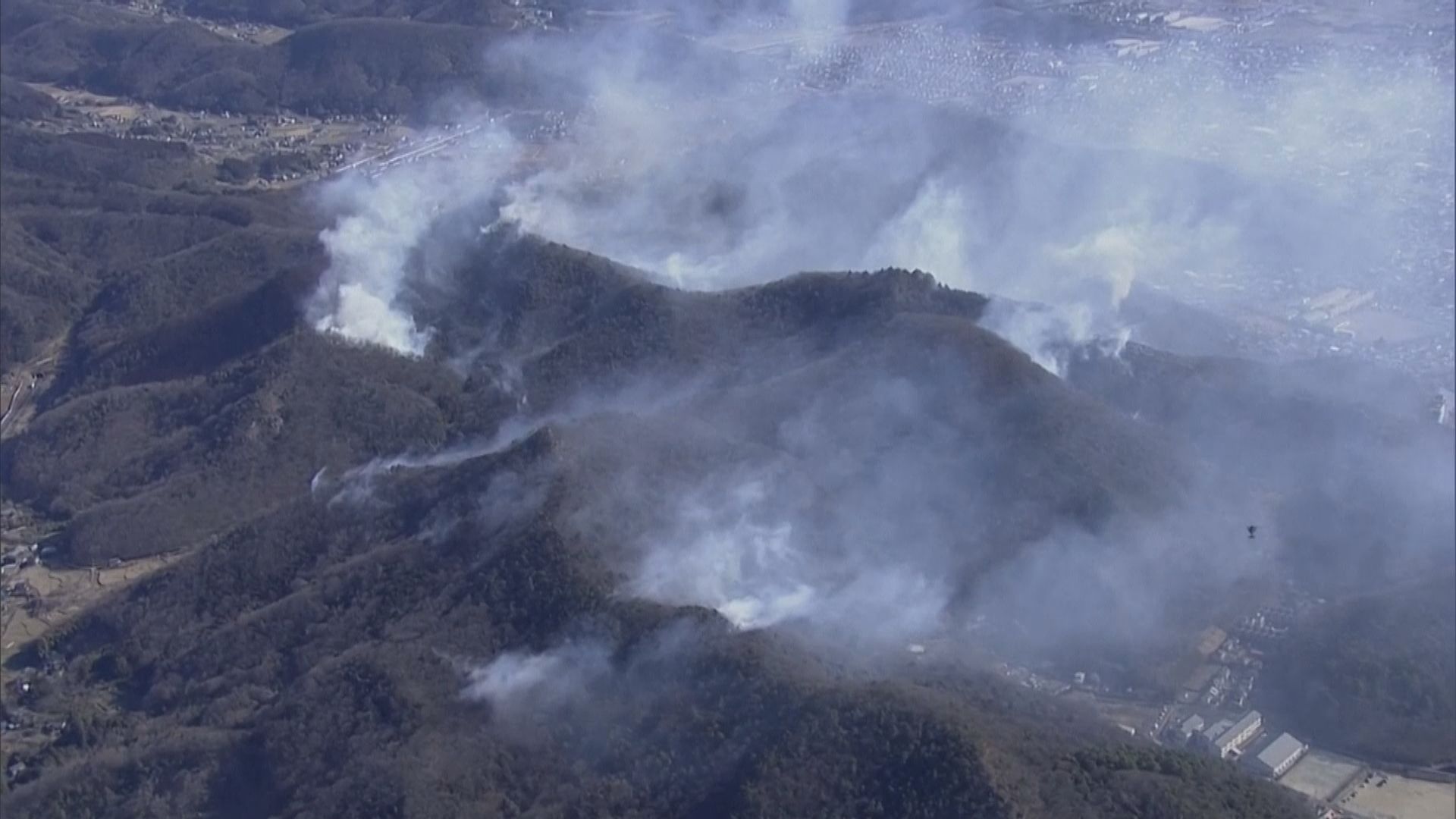 日本多處發生山火　至少一人傷
