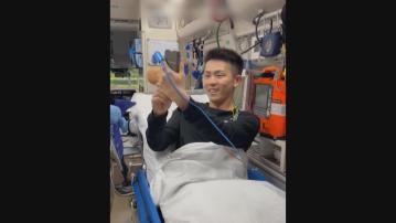 日本岡山市消防局拍片呼籲市民勿在救護車「打卡」