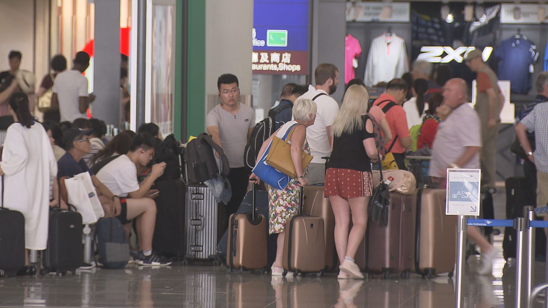 27班香港往返大阪航班取消