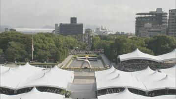日本廣島舉行原爆80周年紀念儀式　石破茂：將全力推動世界無核武目標