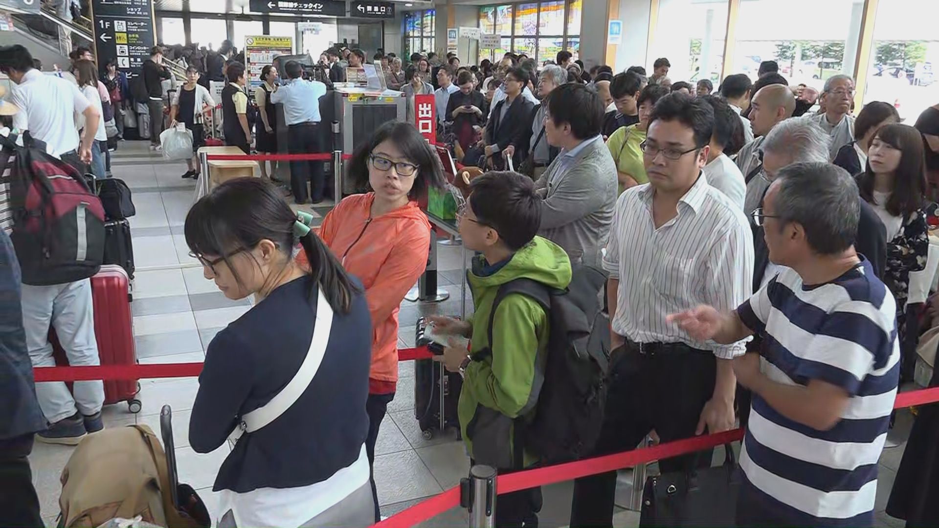 有港人轉到旭川機場盼盡快離開北海道