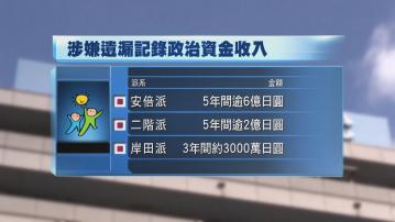 日本自民黨政治資金醜聞持續發酵 黨內各派系或將解散