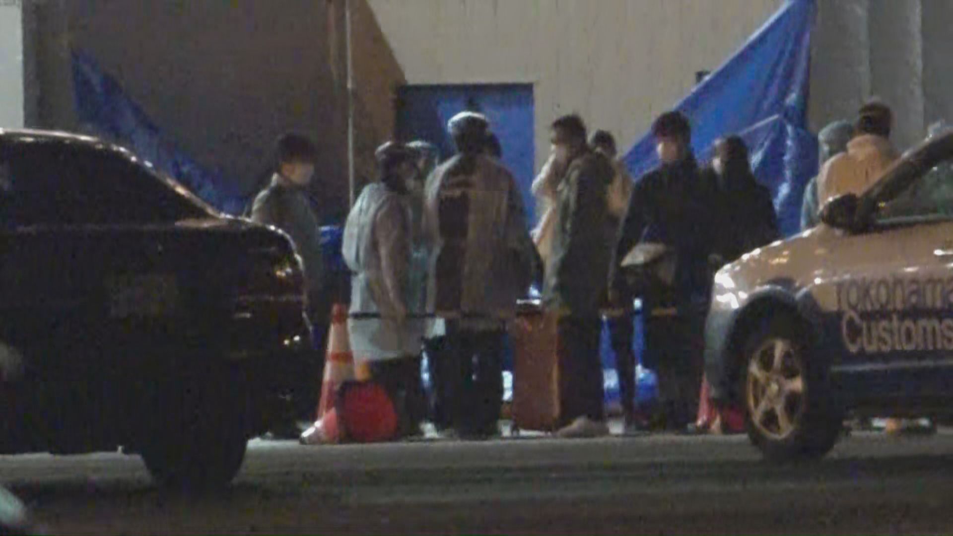 第三批鑽石公主號港人乘客離船往機場