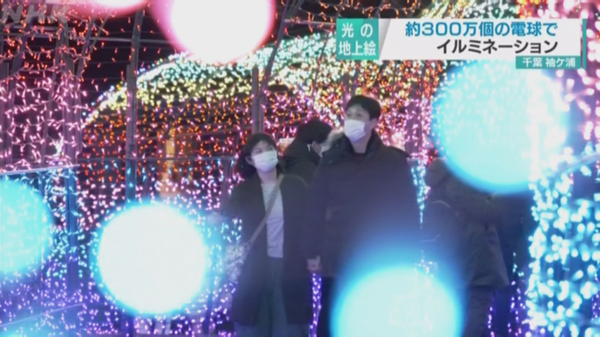 千葉縣東京德國村舉行冬季燈節