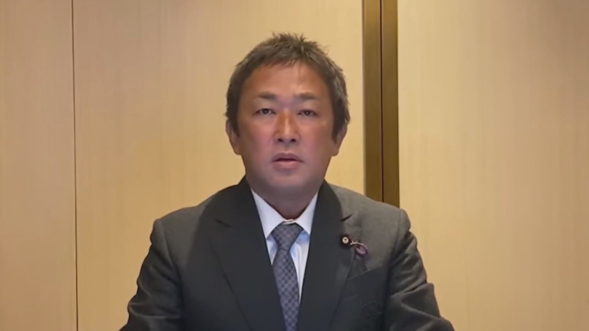 據報日本警方申請逮捕喪失議員資格的東谷義和