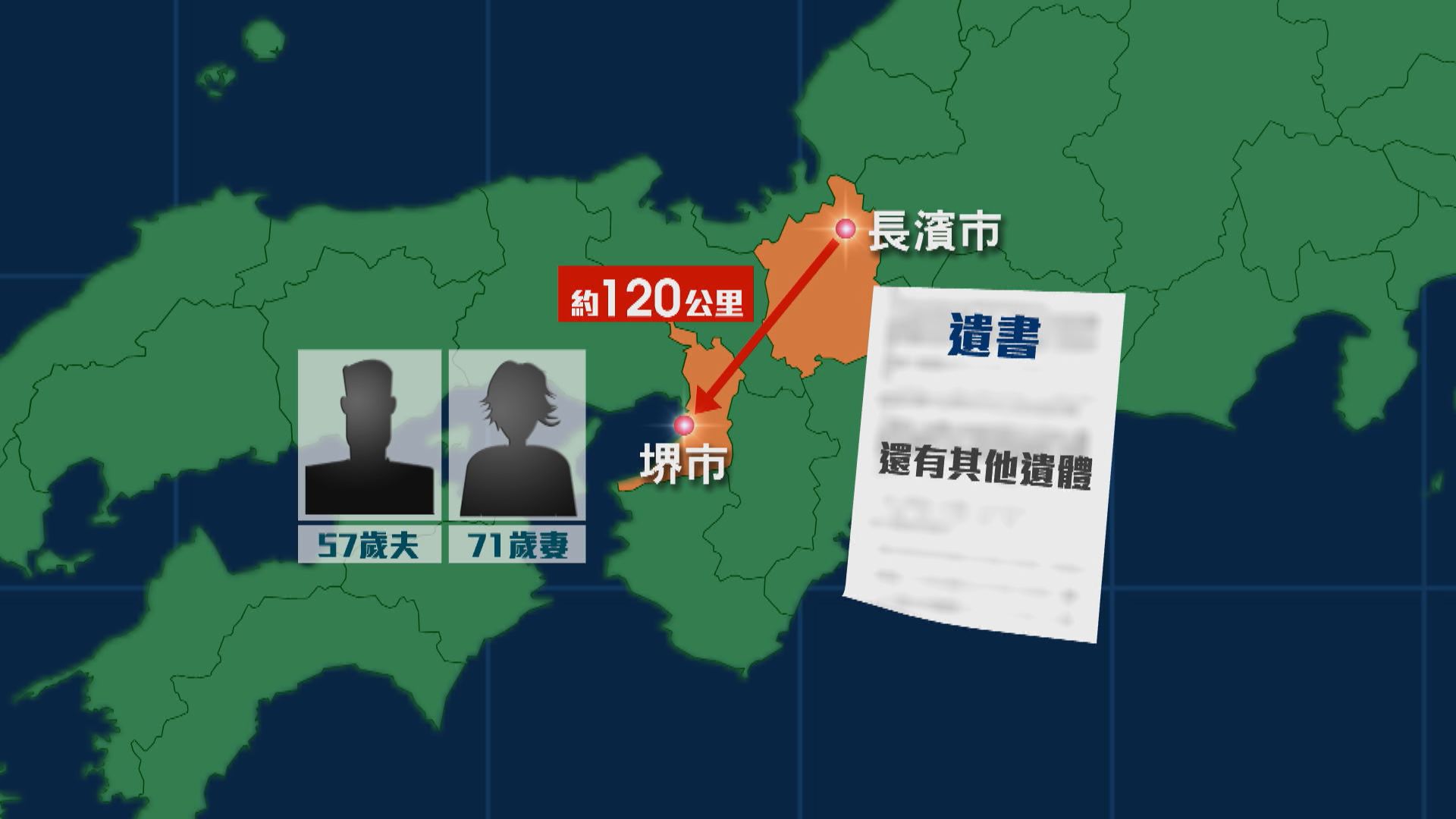 離奇命案｜大阪夫婦輕生遺書揭發滋賀縣住宅冰箱藏女屍