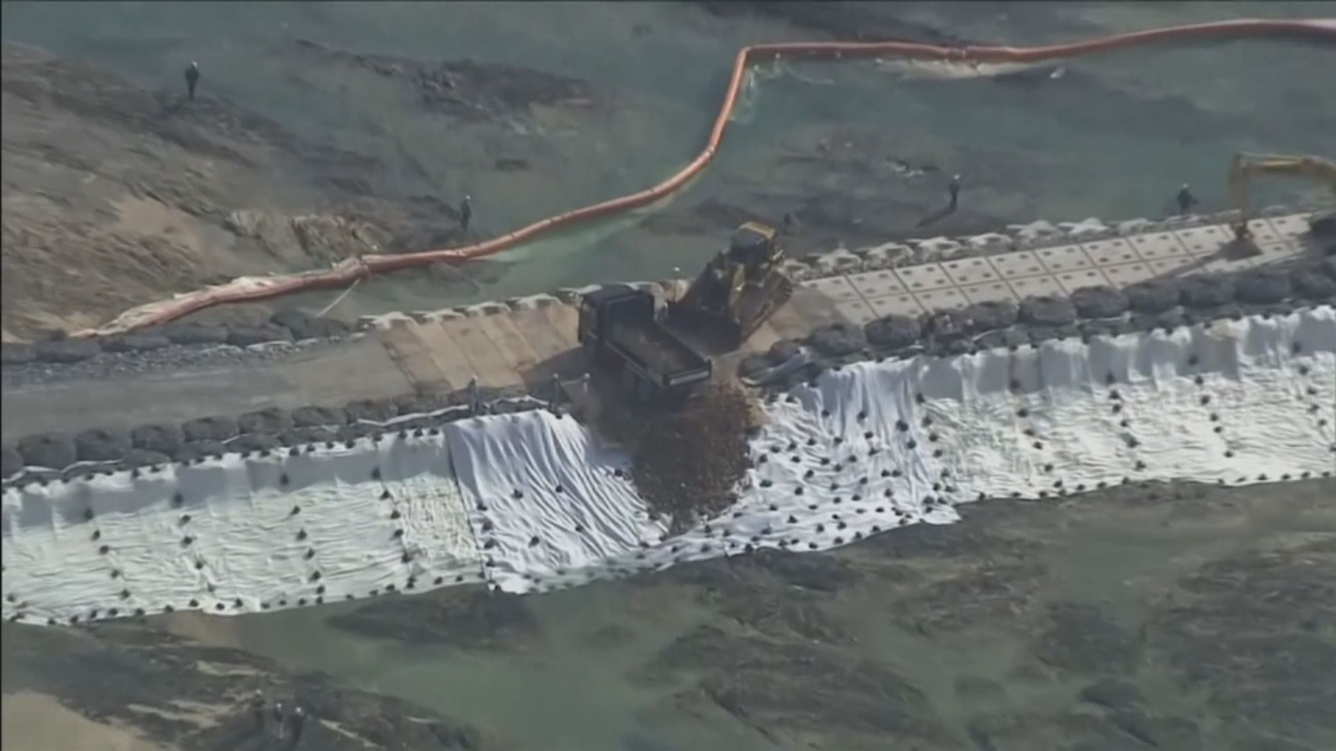 日本政府重啟沖繩邊野古填海工程