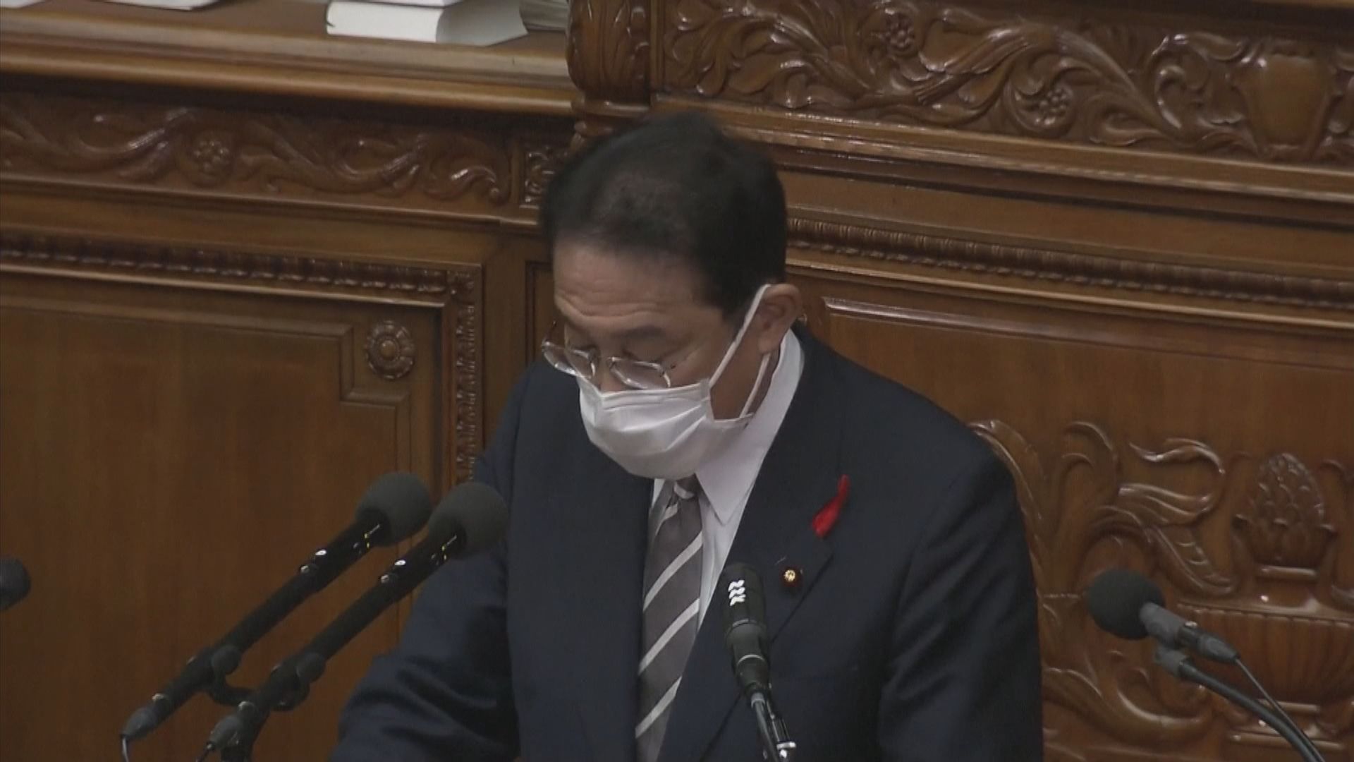 日揆岸田文雄首次施政演說：會促中國採取負責任行動