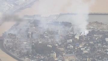日本石川縣7.6級強震後輪島市災情嚴重 岸田宣布總動員救災