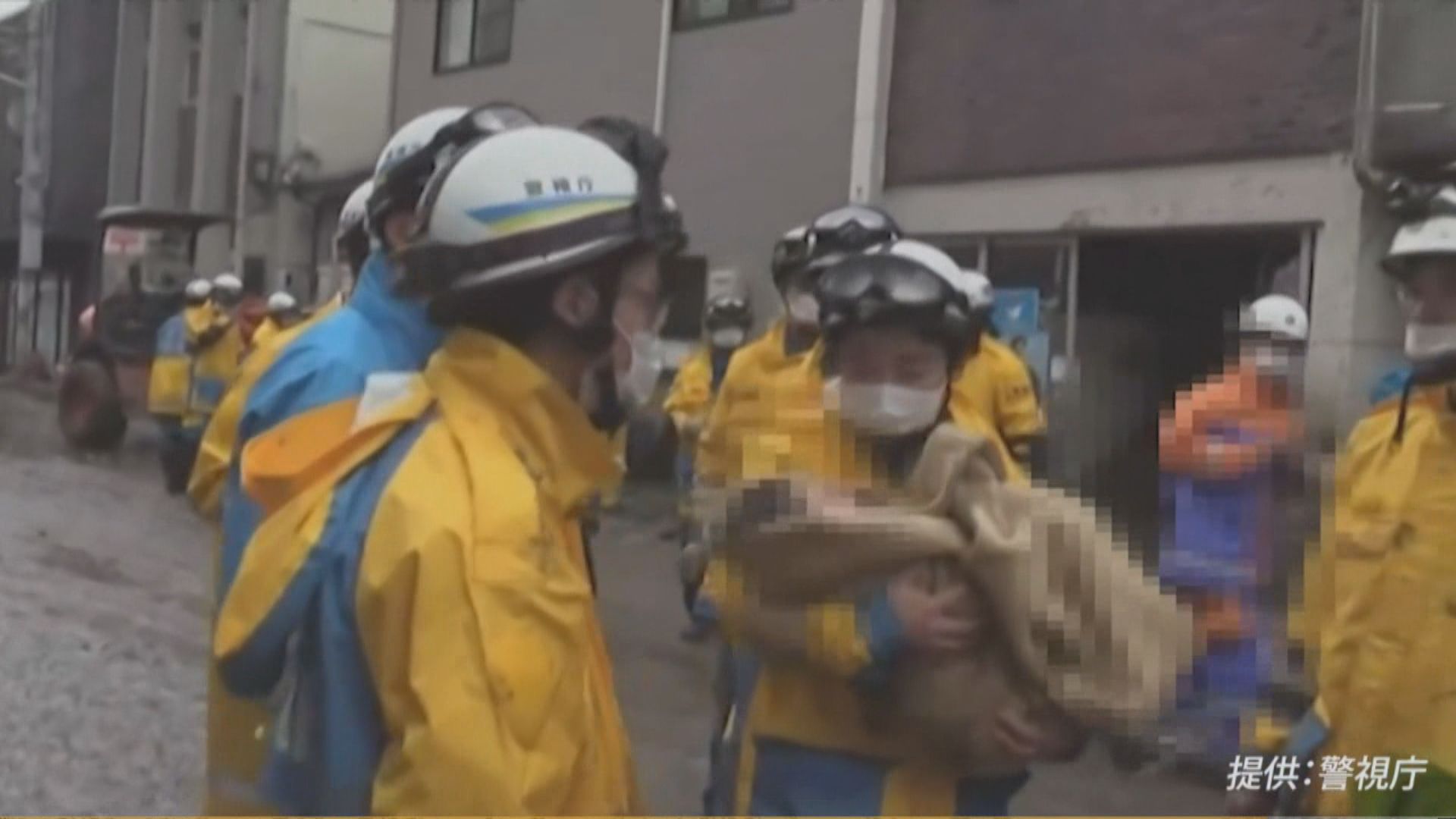 靜岡縣山泥傾瀉事故　初生女嬰獲救