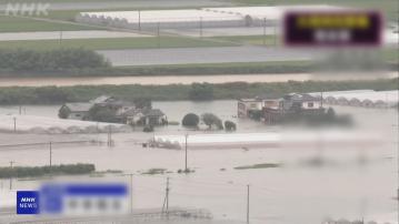 日本九州暴雨持續　熊本縣多地錄得破紀錄雨量