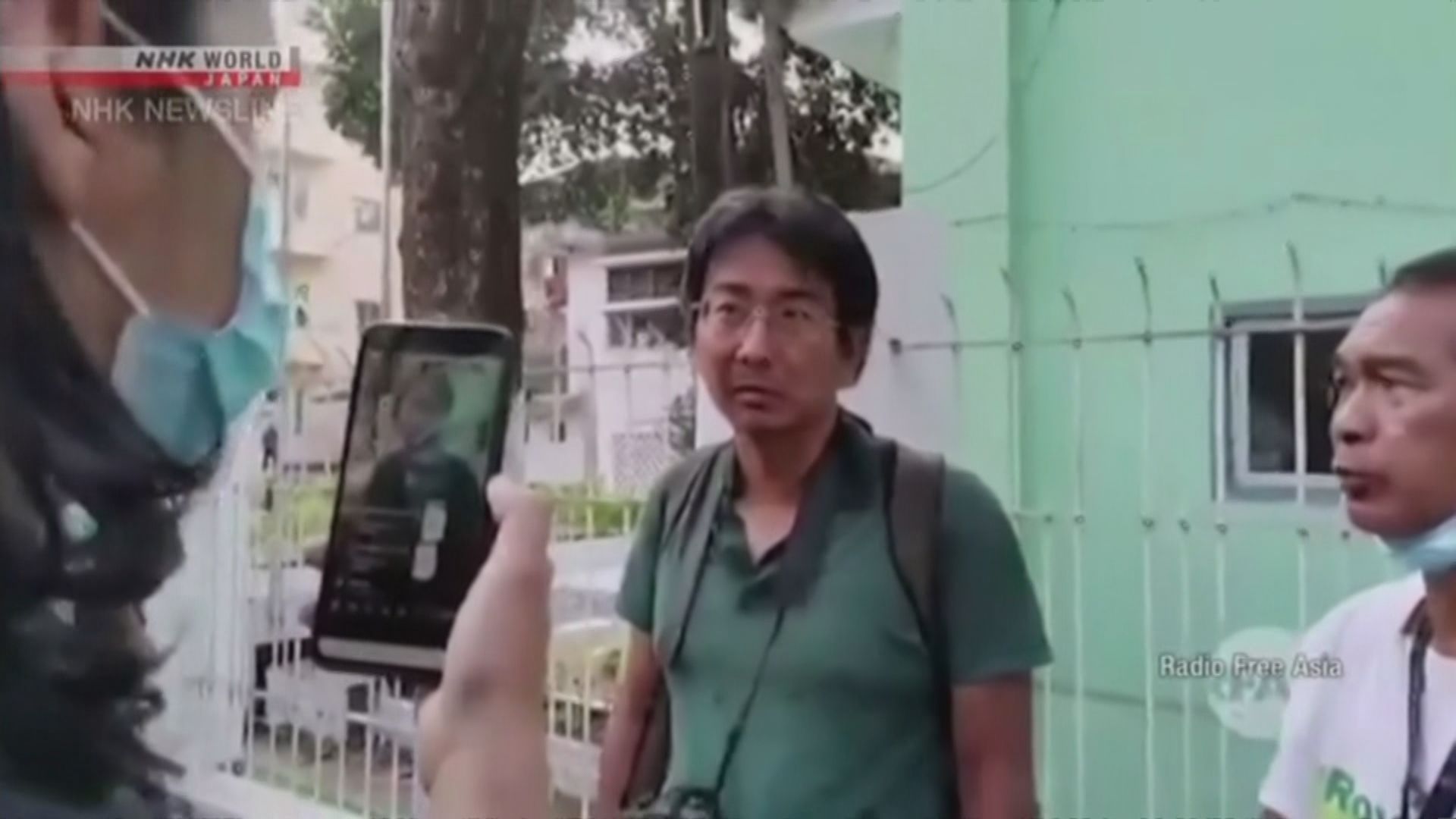 日本記者北角裕樹獲緬甸釋放