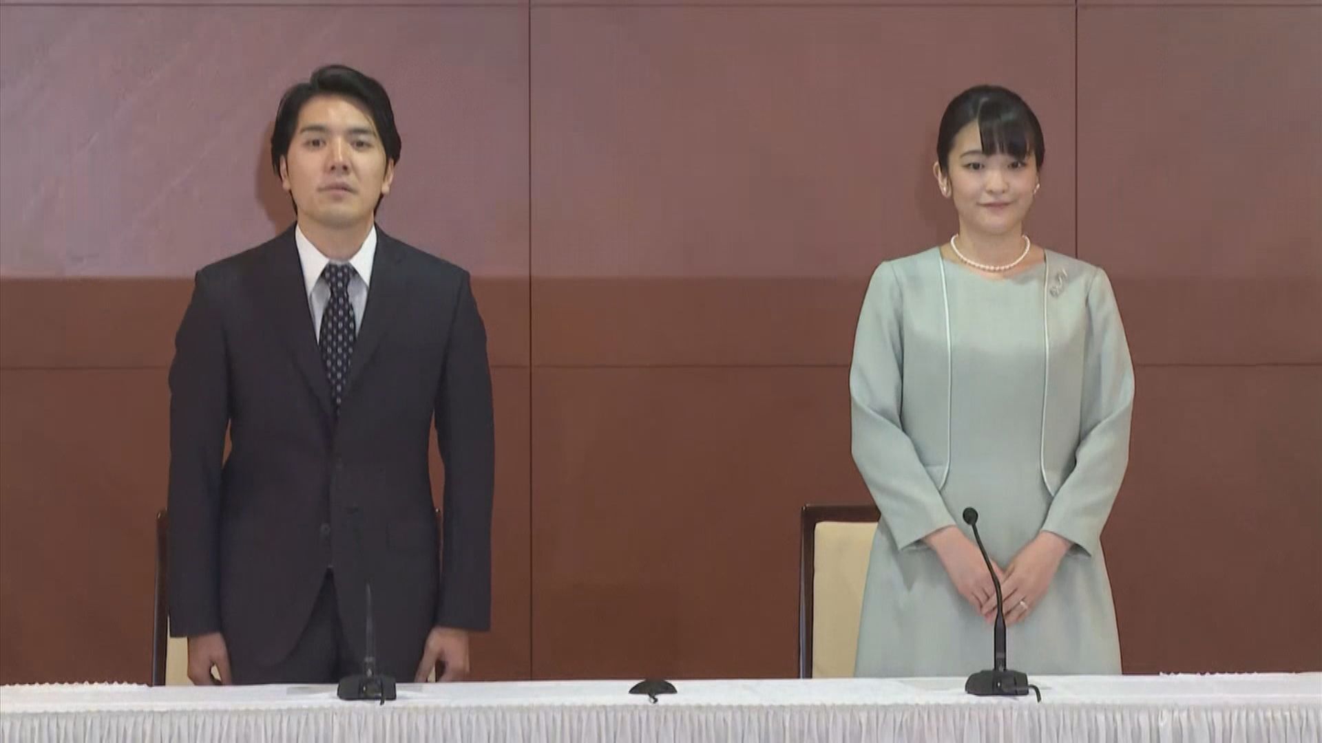 日皇德仁侄女真子與丈夫小室圭前往美國