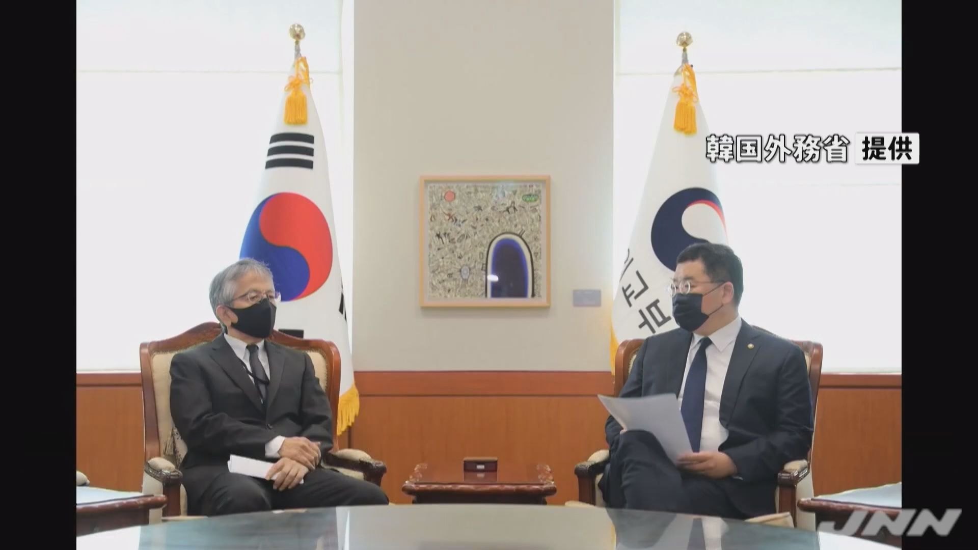 南韓傳召日本駐韓大使抗議外交官發表不當言論