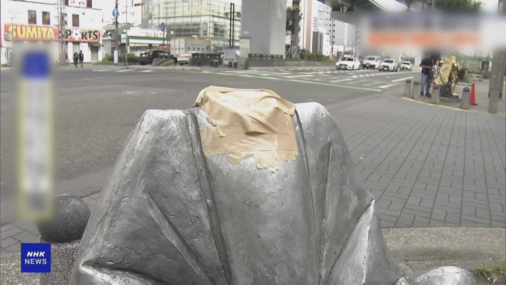 日本名古屋豐臣秀吉像8月遭「斬首」　一男警疑醉酒犯案