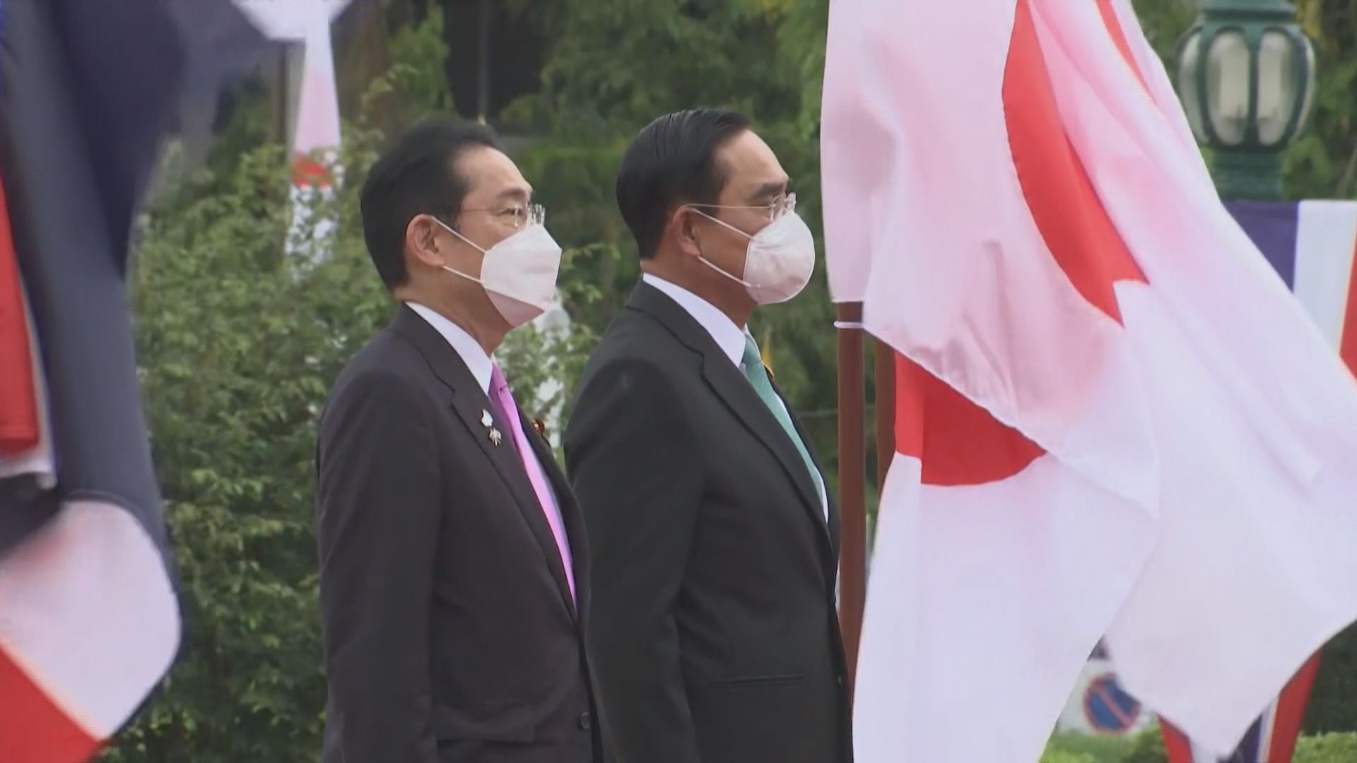 岸田文雄訪泰　與總理巴育會面