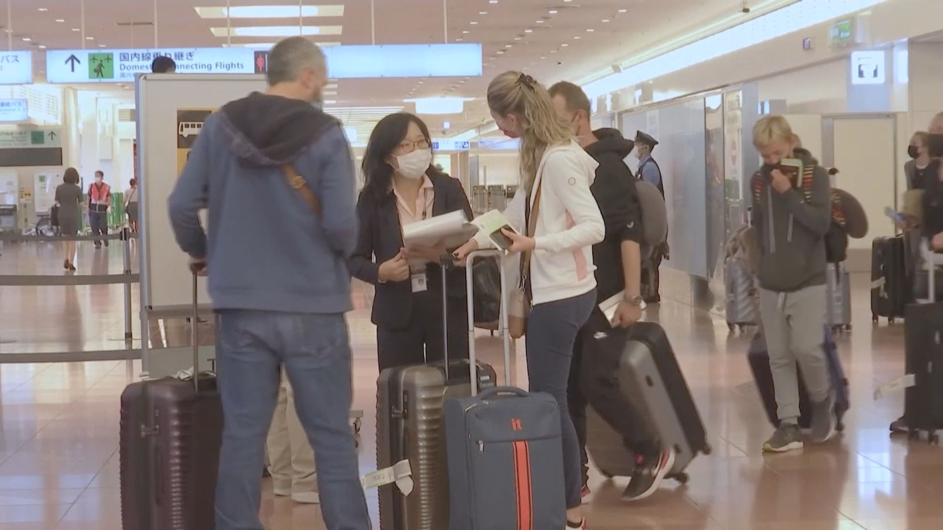 11月有近百萬人次外國旅客訪日