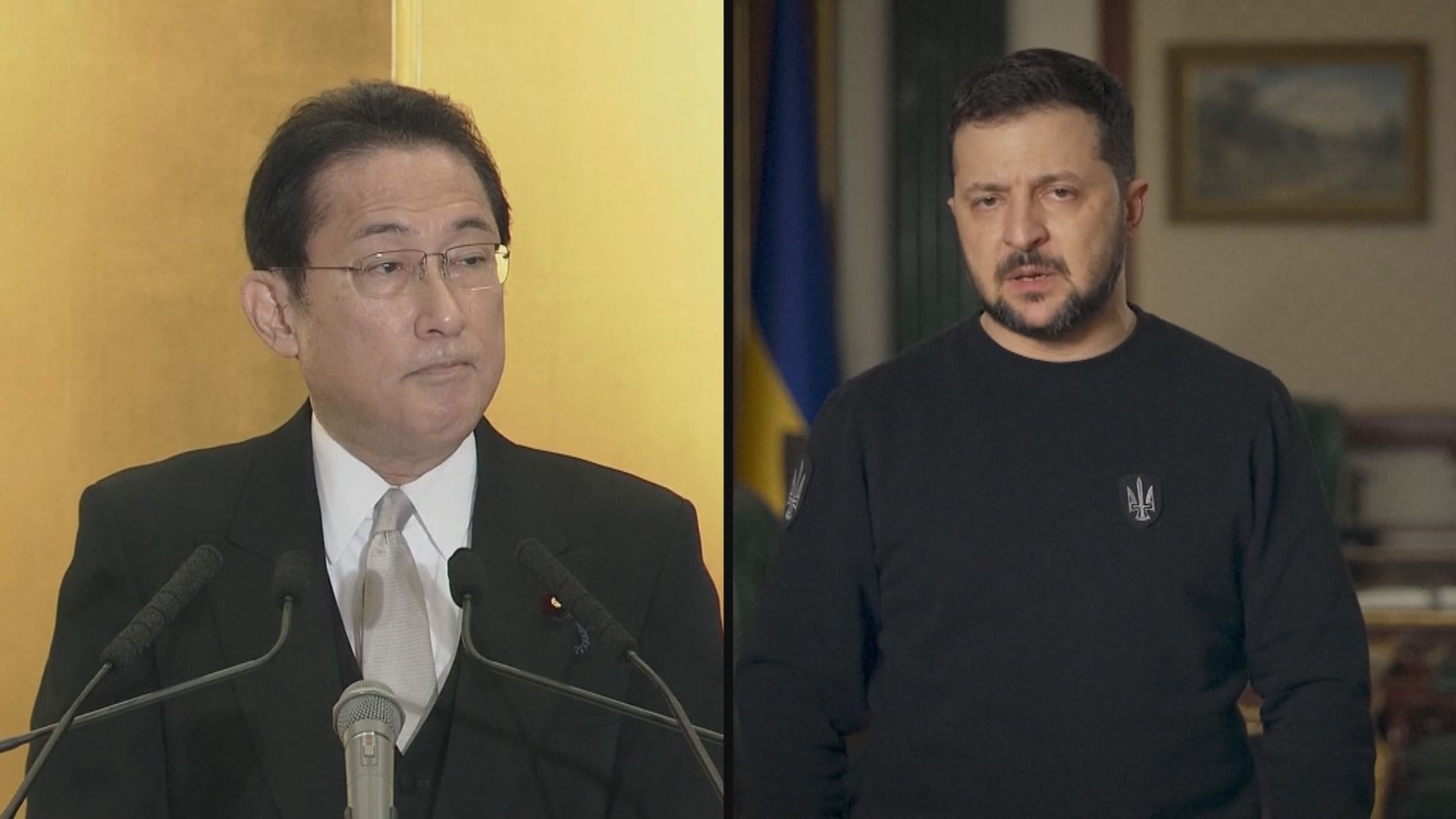 岸田文雄到訪烏克蘭　表達對烏克蘭支持