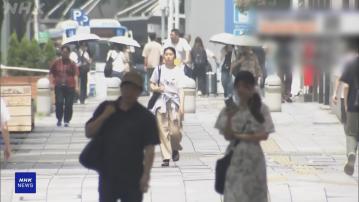 日本持續酷熱　普遍氣溫升至攝氏35度或以上