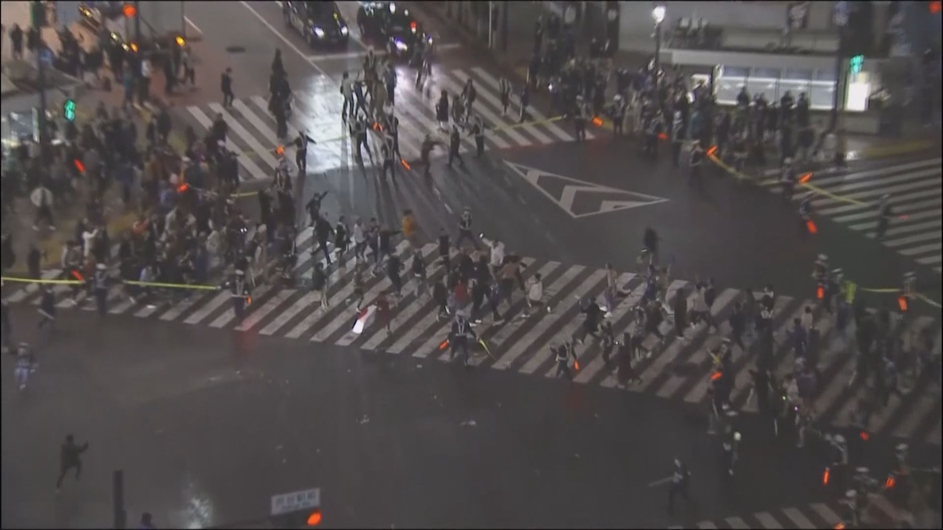 日本國足反勝德國　舉國都有市民通宵慶祝