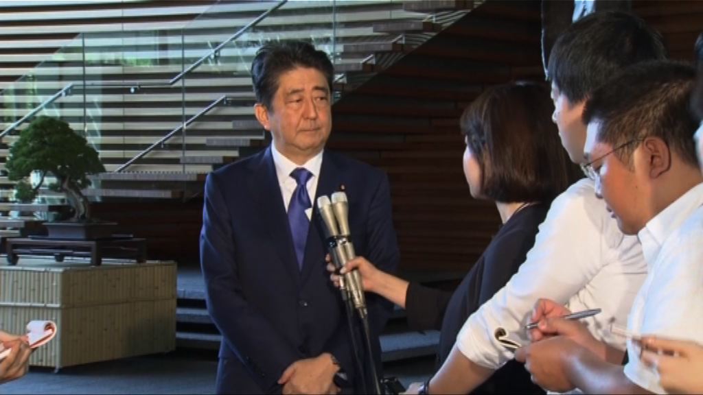 北韓再試射導彈　安倍：不可原諒