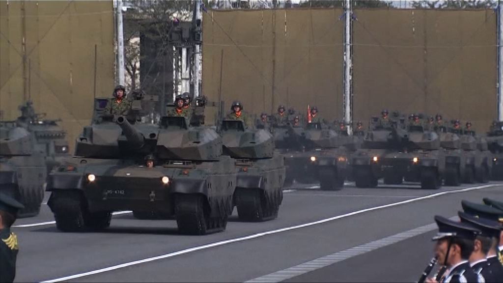 安倍倡議修憲令自衛隊合憲化