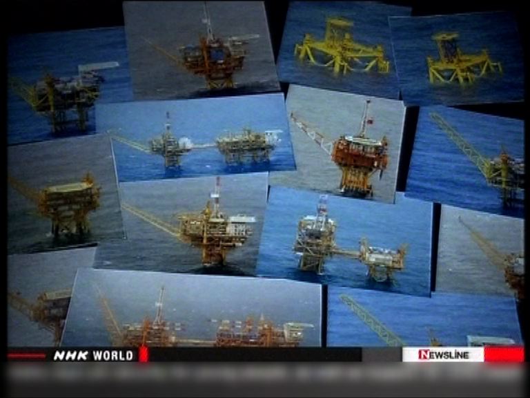 日本抗議中國於東海開採天然氣