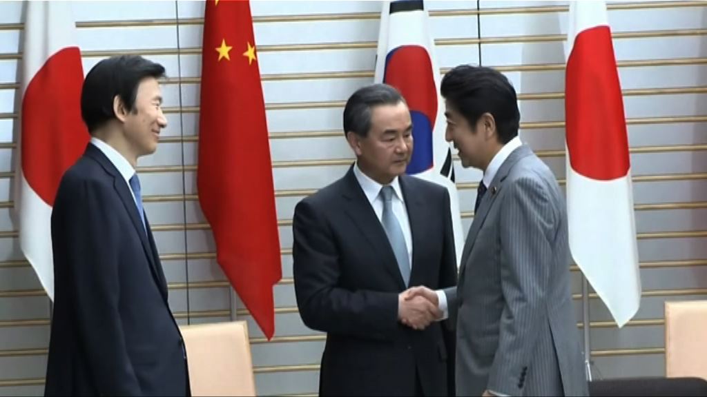 安倍冀年內實現中日韓首腦會談