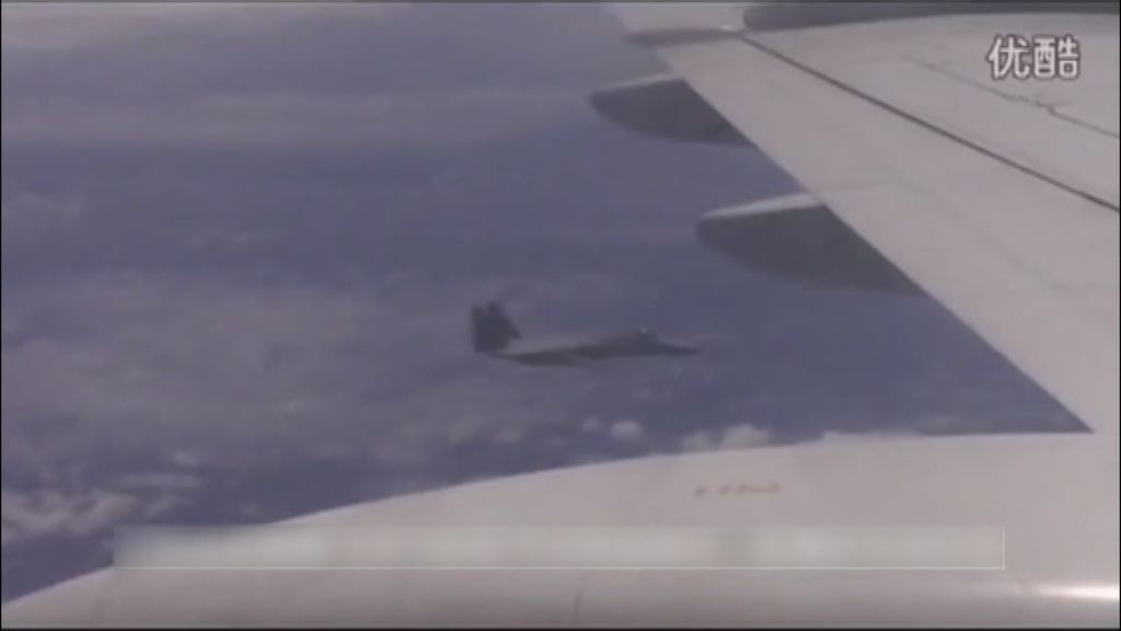 中日戰機本月中於東海空域追逐