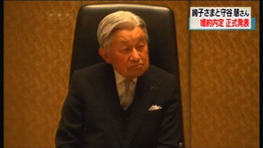 日皇明仁腦貧血需要靜養