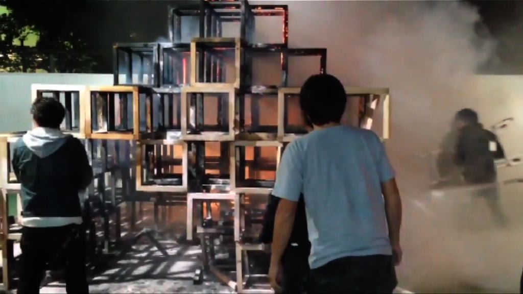 明治神宮外苑火警一死兩傷