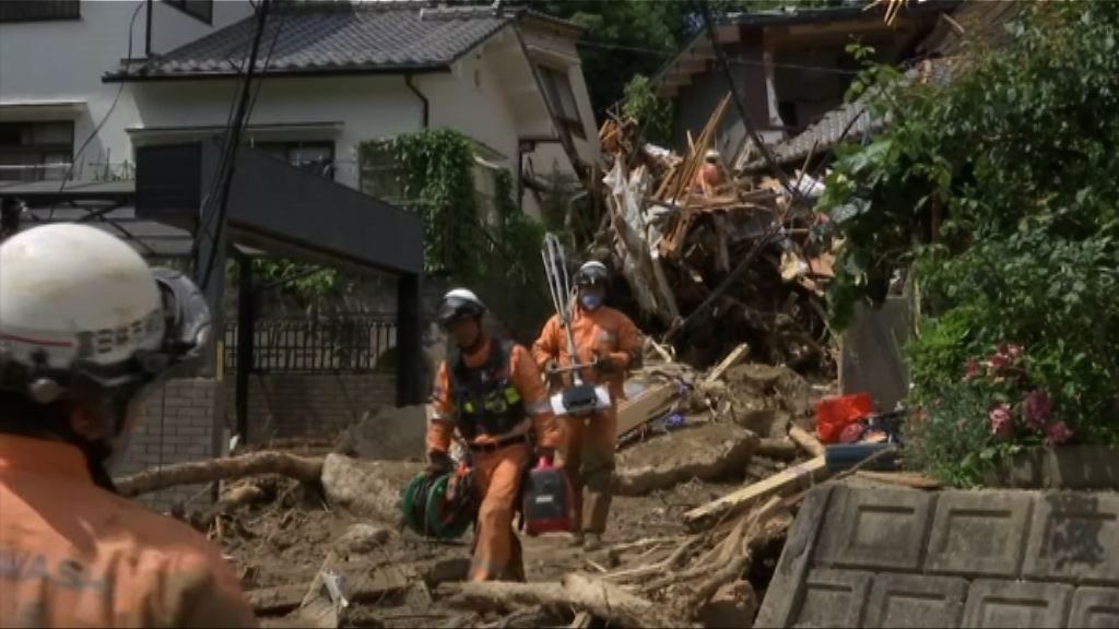 日本派逾七萬人搜救暴雨失蹤者