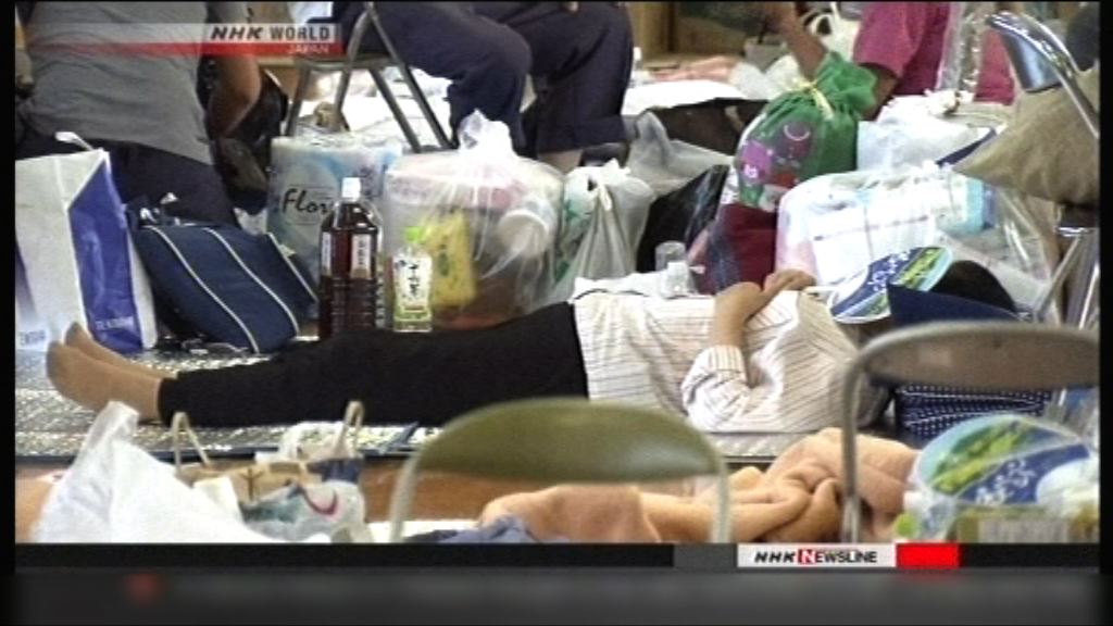 日本災區高溫潮濕　引起衛生問題
