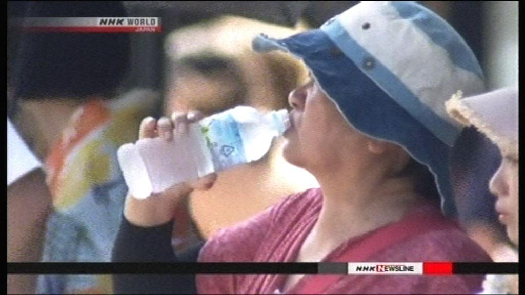 日本熱浪持續　名古屋高溫破紀錄