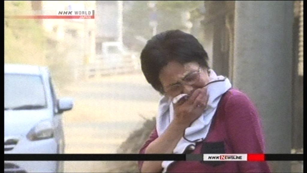 日本災區持續高溫　數千人中暑