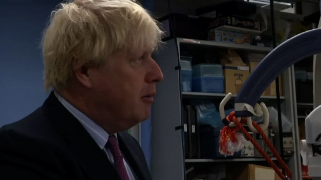 英國外相約翰遜到訪日本