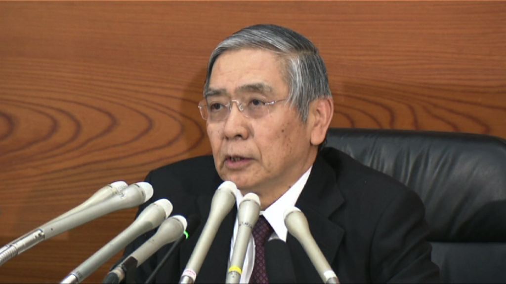 【急救經濟】黑田：負利率仍可加碼買債