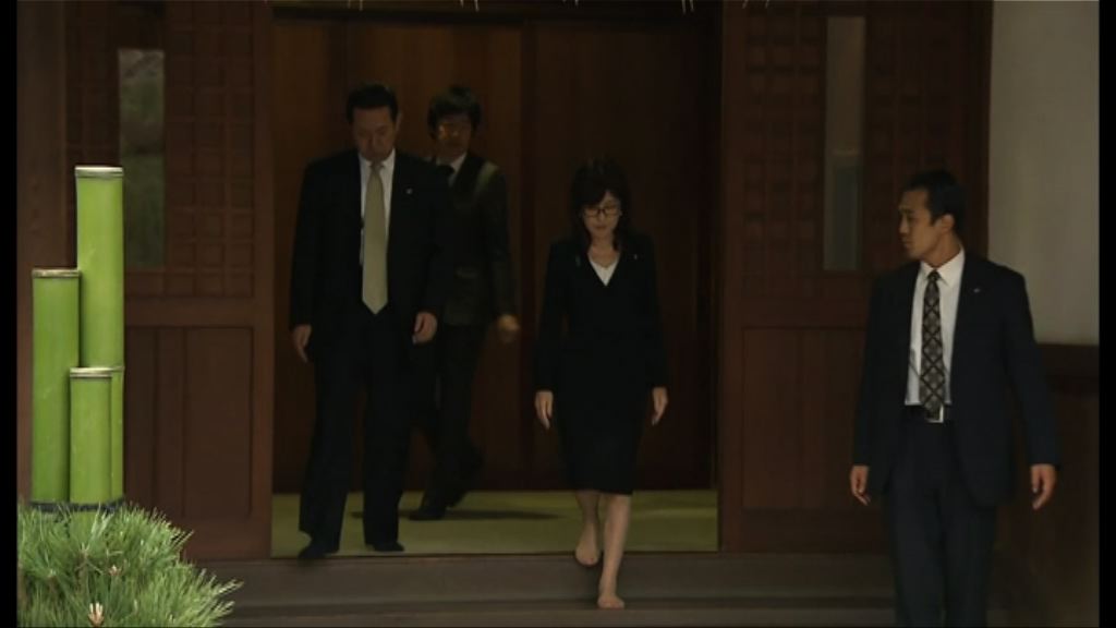 日本防衛大臣拜靖國神社　南韓提抗議