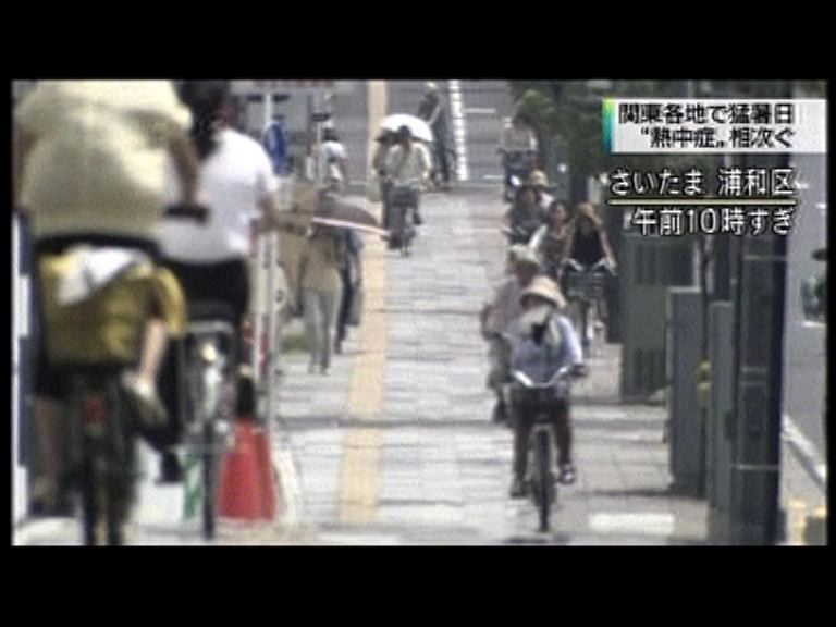 日本過去一周逾萬人中暑送院